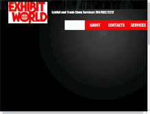 Tablet Screenshot of exhibit-world.com